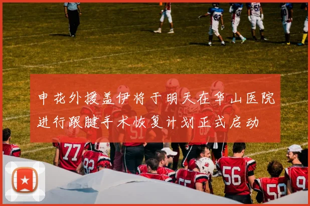申花外援盖伊将于明天在华山医院进行跟腱手术恢复计划正式启动